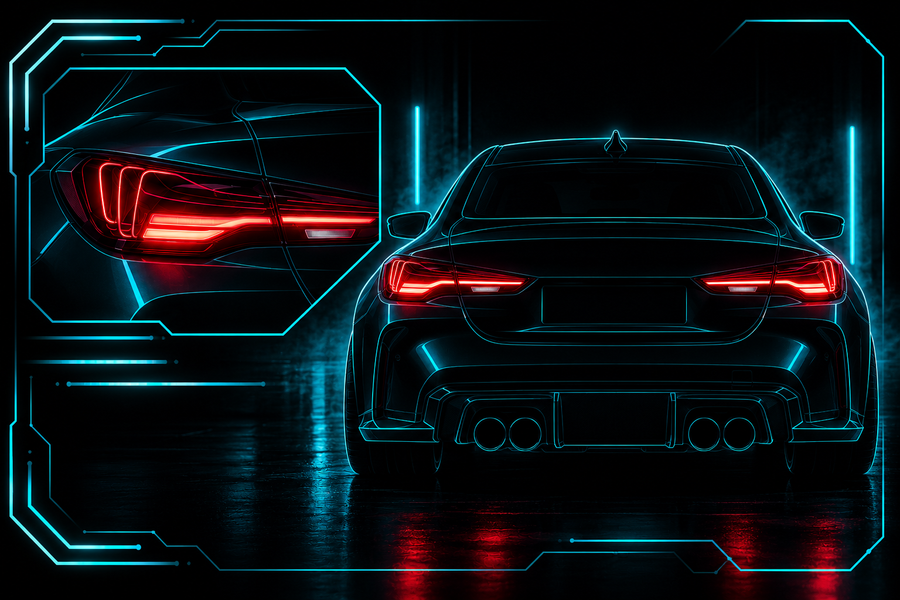 Programmierung LCI / Facelift OLED Rückleuchten für BMW G82 / G83 M4 / G26 / G22 / G26