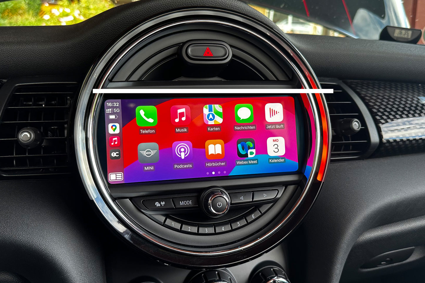 MINI ID4 auf ID6 Evo Flash inkl. Apple Carplay