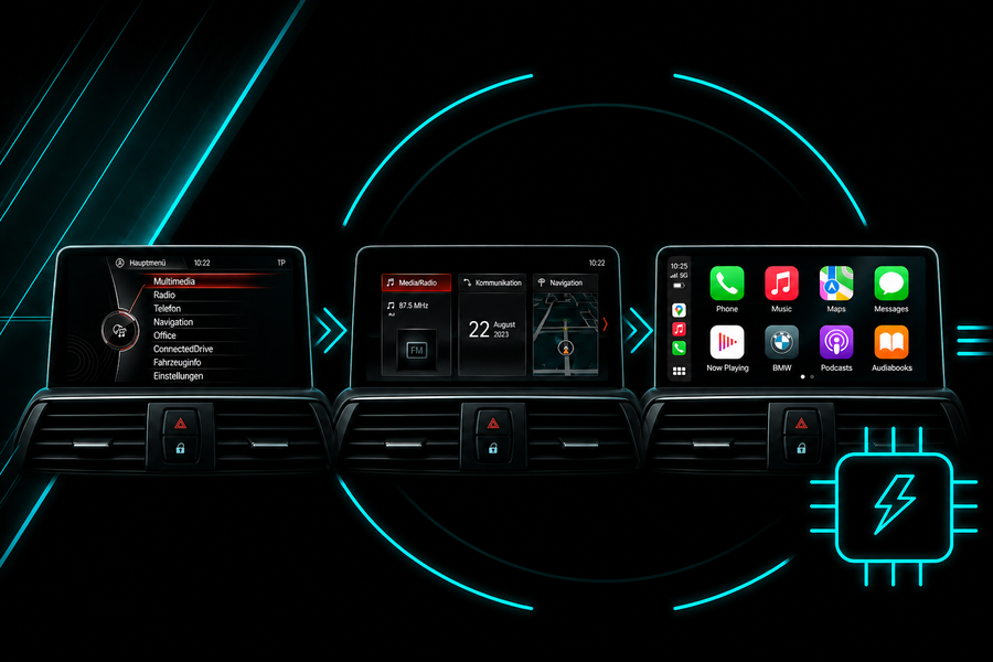 NBT Evo ID4 auf ID5/ID6 Flash inkl. Carplay