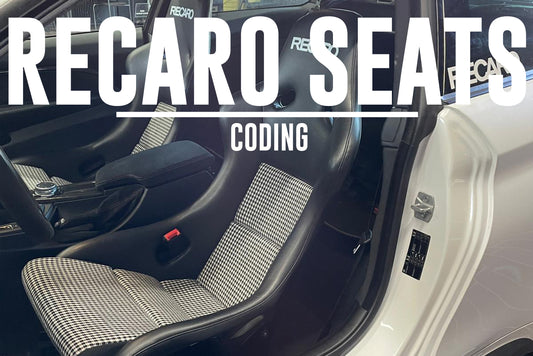 Programierung RECARO Sportsitze / Racing Seats für BMW / MINI / Toyota Supra