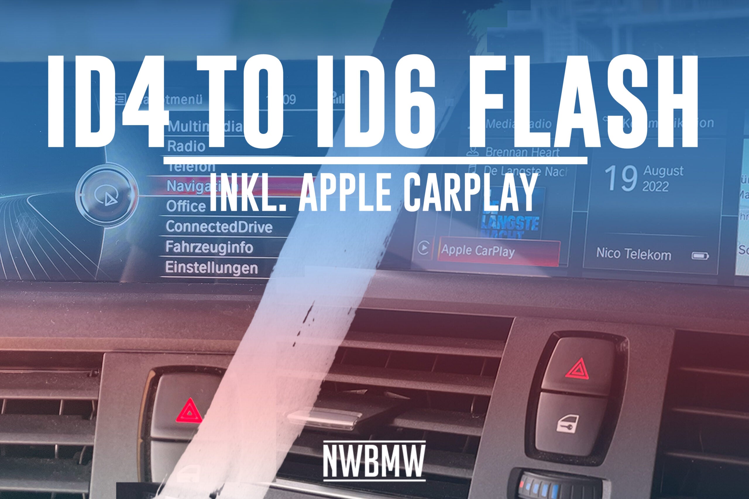NBT Evo ID4 auf ID5/ID6 Flash inkl. Carplay NW Digital Agency
