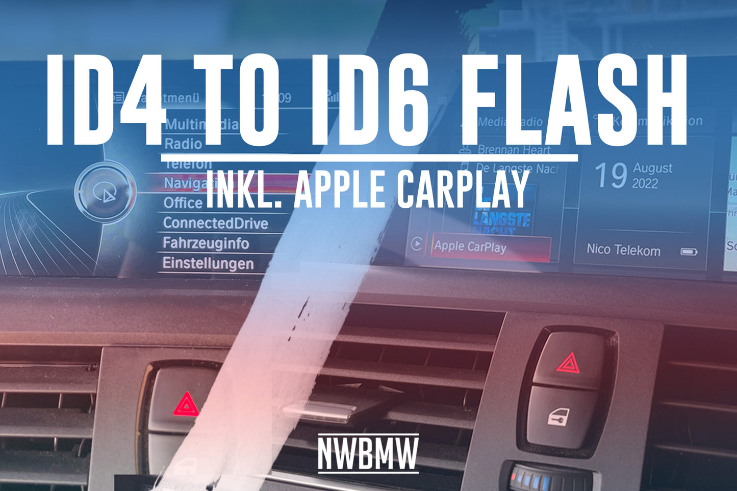 NBT Evo ID4 auf ID5/ID6 Flash inkl. Carplay